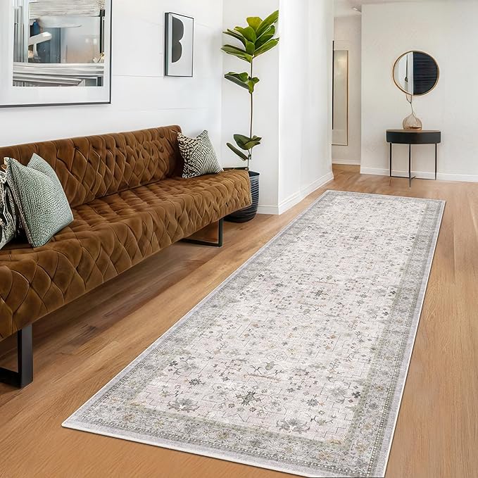 Light Gray Kitchen Rug 12 ft Long - Image 3