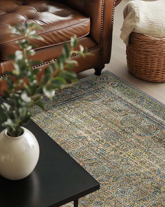 8X10 Area Rugs Machine Washable Rugs - Image 4