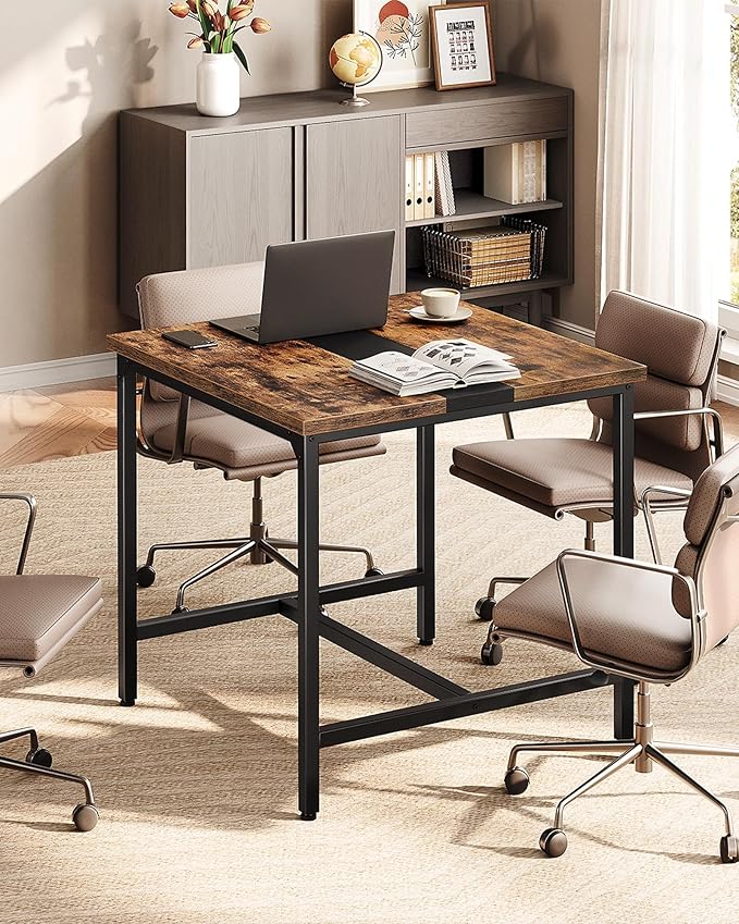 Square Kitchen Dining Table, 29.5'' Dining Table, Small Dining Tables, Writing - Image 6