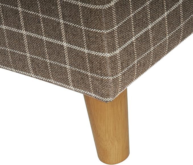 Home Decor | Dinah Collection Modern Storage Ottoman | Ottoman - Image 7