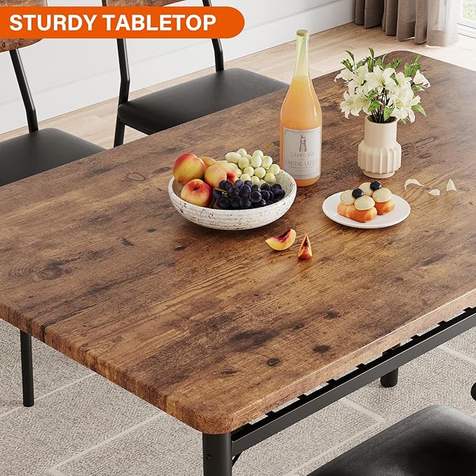 GAOMON 5-Piece Dining Table Set - Image 8