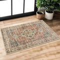 Lahome Oriental Door Mat Indoor Entrance, 2x3 Washable Indoor Rugs by Lahome