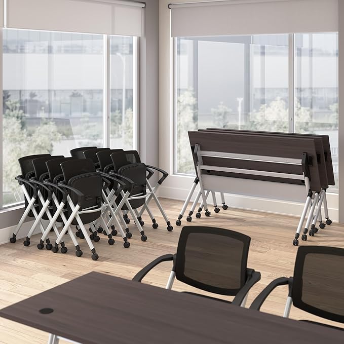 Bush Business Furniture Folding Training Table Set - Image 5