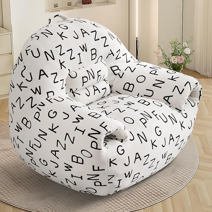 DAICO Bean Bag Chairs for Adults Comfy Bean Bag Sofa Chair by DAICO