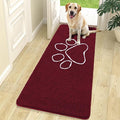 OLANLY Door Mat for Muddy Dog Paws 70x24, Ultra Absorbent Chenille Mud Doormat by OLANLY