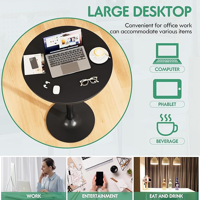 Shahoo Round Bar Table, Cocktail Tables - Image 5