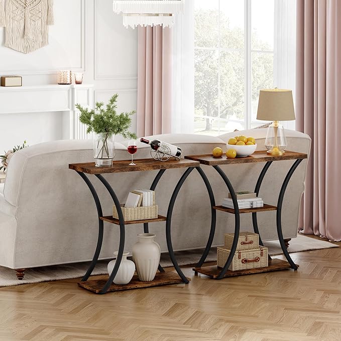 Hoctieon 3 Tier Console Table - Image 6