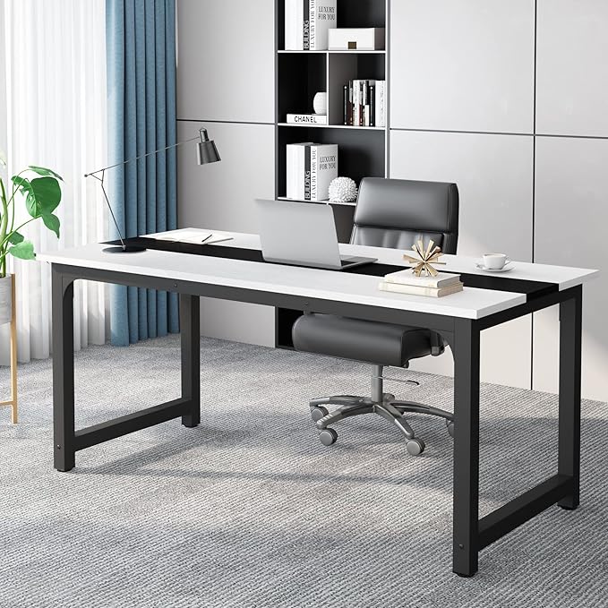 Tribesigns 70.8”Executive Desk, Large Office Computer Desk by Tribesigns