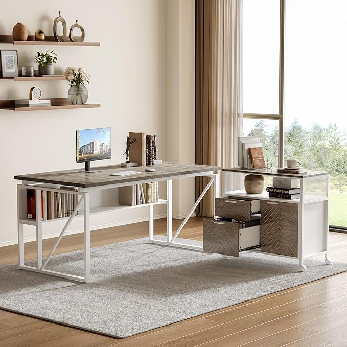 LITTLE TREE 63-Inch Office Desk - Image 2