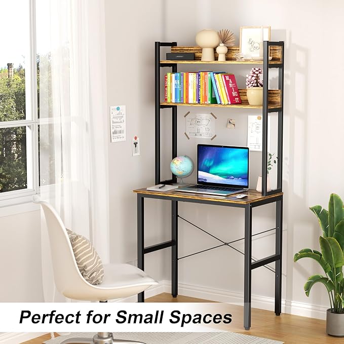 Aquzee 31 Inch Desk Hutch, Teen Desk - Image 6