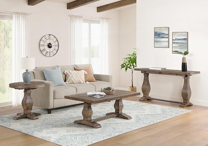 Martin Svensson Home Napa Sofa Console Table, Modular Flip Top Dining or Accent - Image 2