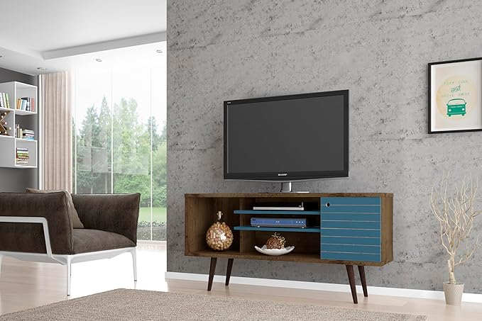 Manhattan Comfort Liberty Mid Century Modern TV Stand - Image 2