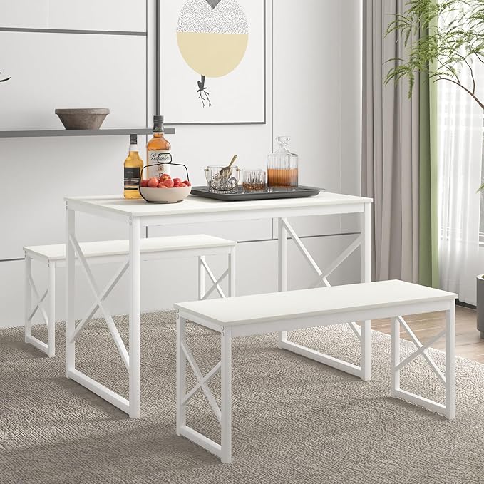 VECELO Kitchen Dining Table Set by VECELO