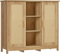 Iwell Rattan Storage Cabinet by IWELL