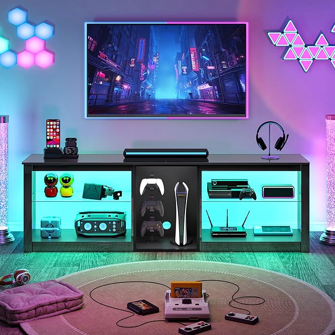Clikuutory 63 inch High Gloss LED TV Stand - Image 3