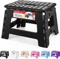 ACSTEP Folding Step Stool 9'' Tall Kids Step Stool Holds Up to 300 lb Plastic by ACSTEP