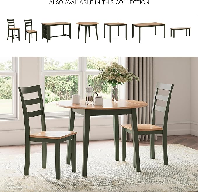 Signature Design by Ashley Gesthaven Modern Indoor Armless Dining Chair - Image 6
