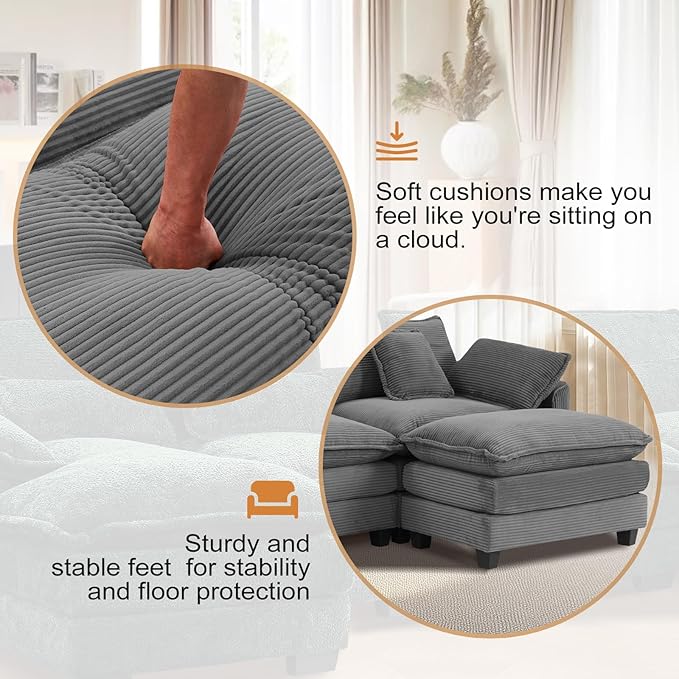 Furniliving Oversized Accent Chair - Image 4
