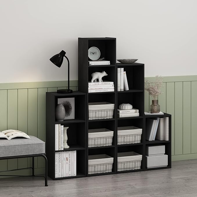 Furinno Luder Bookcase / Book / Storage, 2-Tier Cube - Image 2