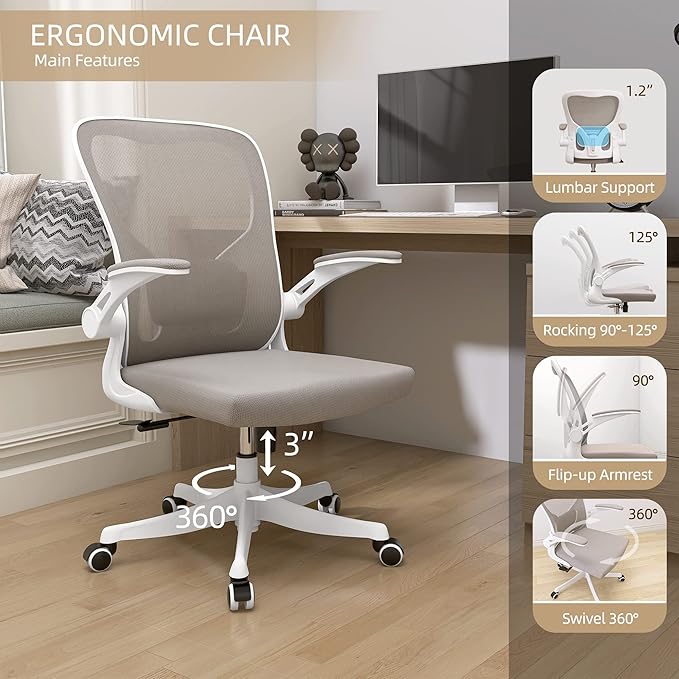Monhey Office Chair Ergonomic Desk Chair - Image 3