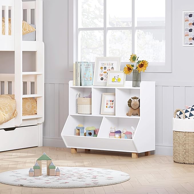 UTEX Toy Storage Organizer, Kids Bookshelf and Toy Storage - Image 5