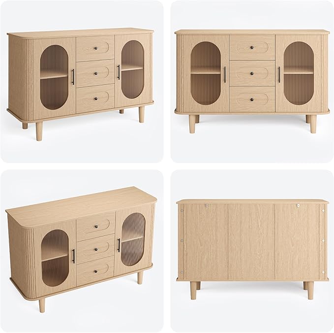 GarveeHome 47.2" Sideboard Buffet Cabinet - Image 9