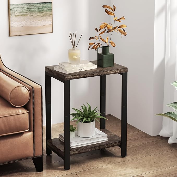 Real Solid Wood End Tables, Side Tables, Small Table - Image 2