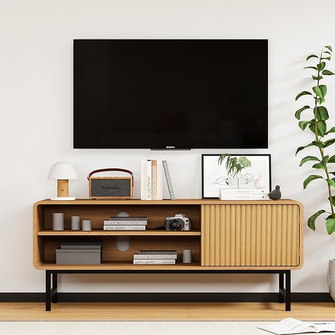 TV Stand, Mid Century Modern Entertainment Center by Gyger