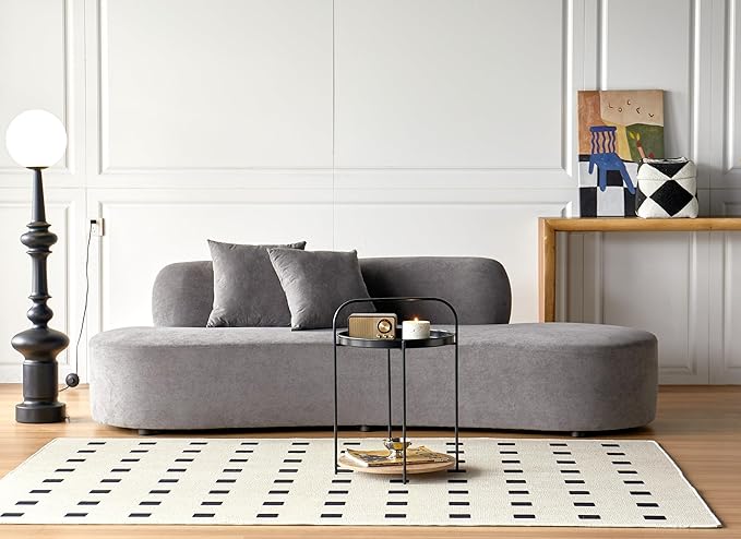Container Furniture Direct 90" Curved Sofa by ContainerDirect