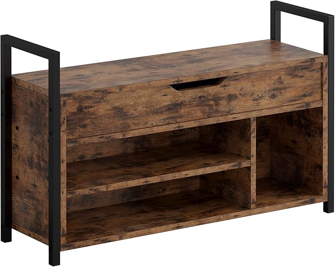 IRONCK Shoe Storage Bench, Entryway Bench - Image 11