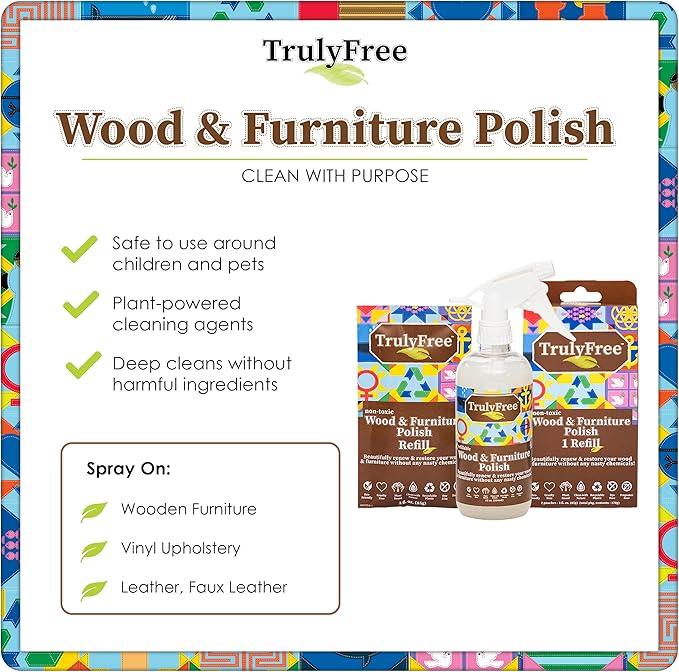 Natural Wood Cleaner & Furniture Polish - Image 4