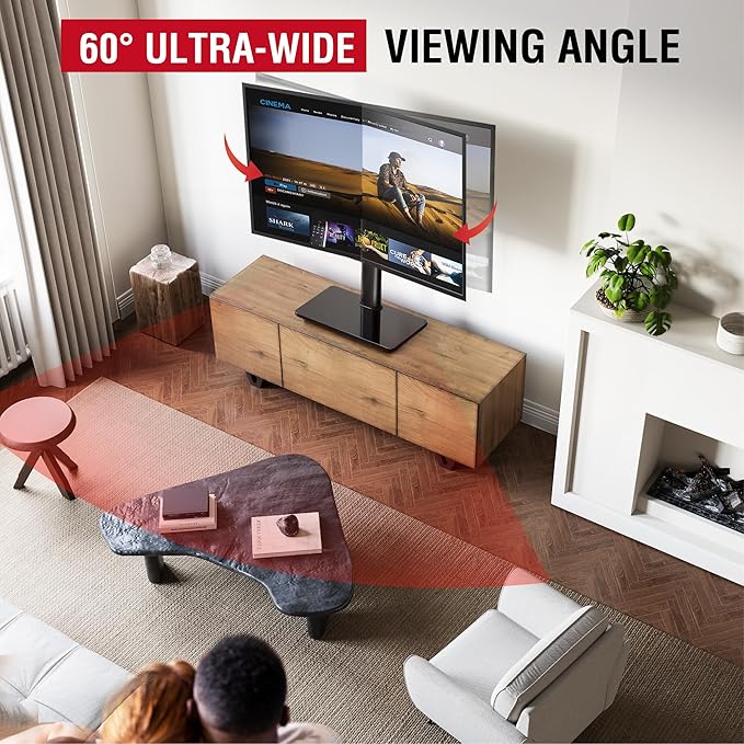 Swivel Universal TV Stand for 32-75 inch TVs - Image 2