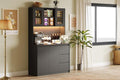 Garvee Kitchen Pantry Cabinet, Kitchen Storage Hutch by Garvee