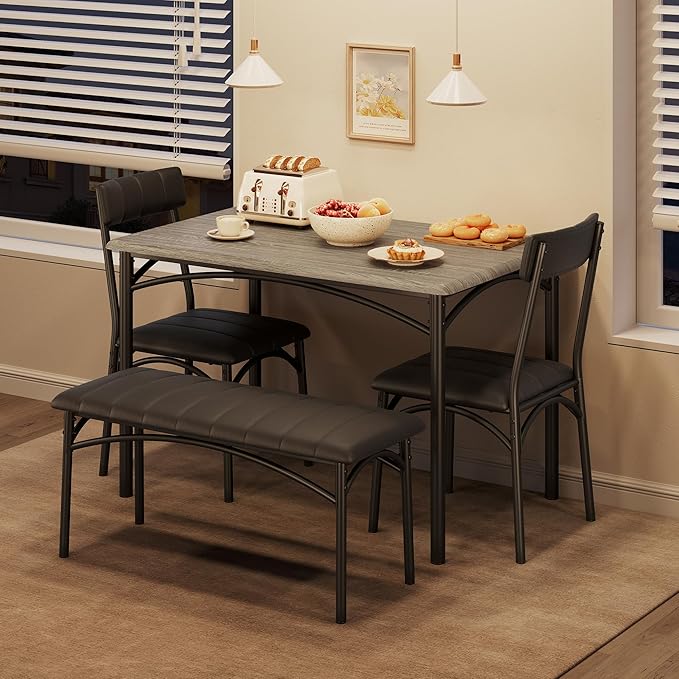 Garvee Dining Table Set for 4, Kitchen Table by Garvee