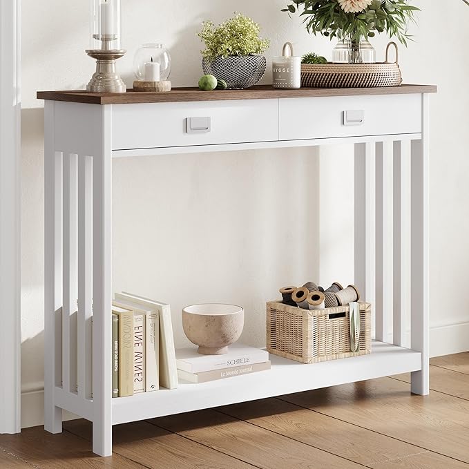 ChooChoo Farmhouse Long Entryway Table by ChooChoo