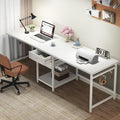 Tribesigns 79 Inch Extra Long Desk, Double Desk by Tribesigns