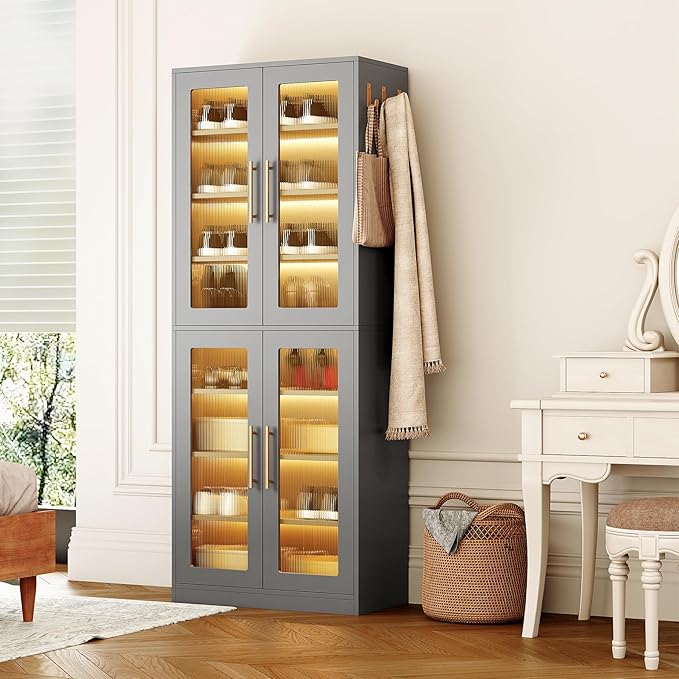 LITTLE TREE Stylish 8-Tier Vertical Shoe Rack - Image 5