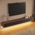 Minimalist Floating TV Stand by POVISON