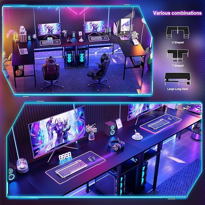 Reversible L Shaped Computer Desk - Image 7