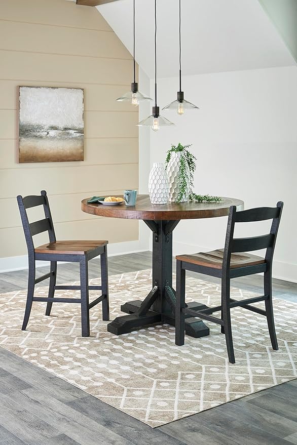 Signature Design by Ashley Valebeck Rustic 24” Counter Height Bar Stool - Image 15
