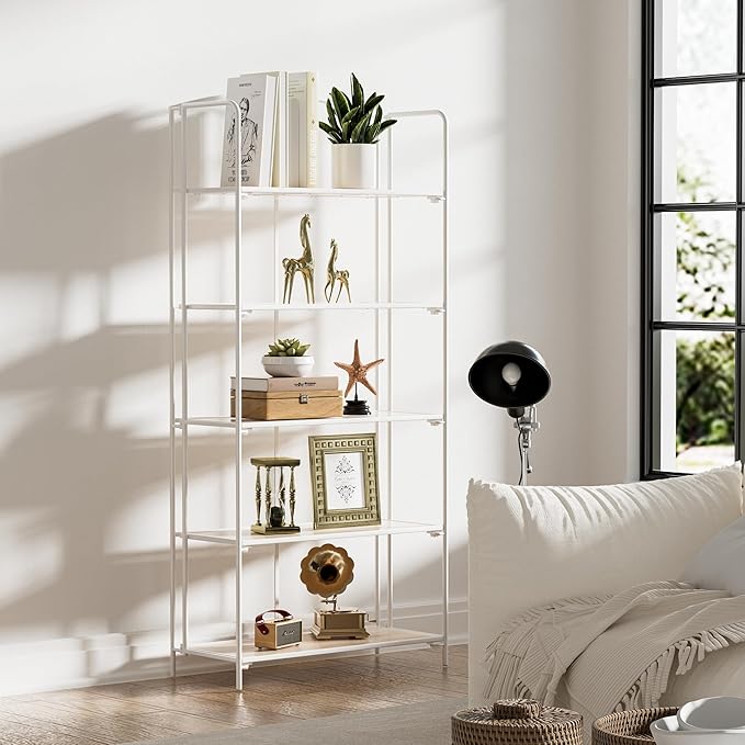 Crofy No Assembly Folding Bookshelf - Image 2
