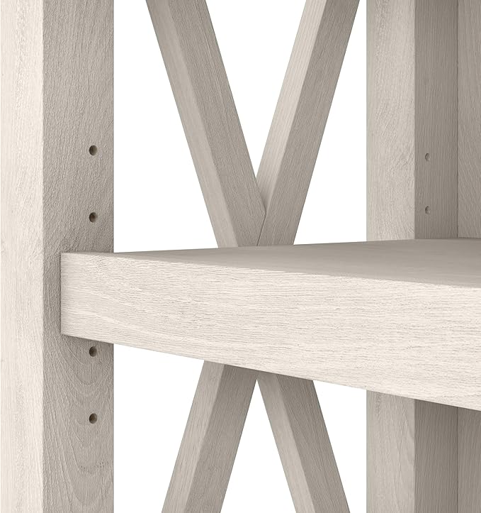 Bush Furniture Tall 5 Shelf Bookcase - Image 6