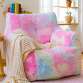 Bean Bag Chairs for Adults Ergonomic Support Reading Floor Sofa Chair by STMOZE