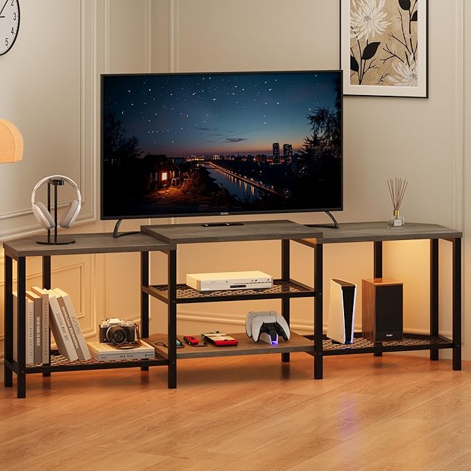 GarveeHome 67 Inch Large TV Stand by GarveeHome