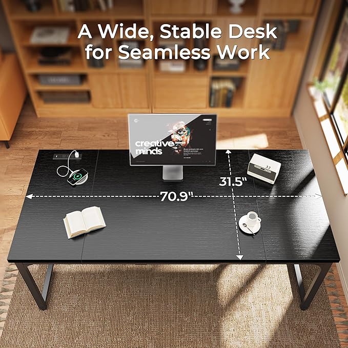 Huuger 71 x 31.5 Inch Desk - Image 5