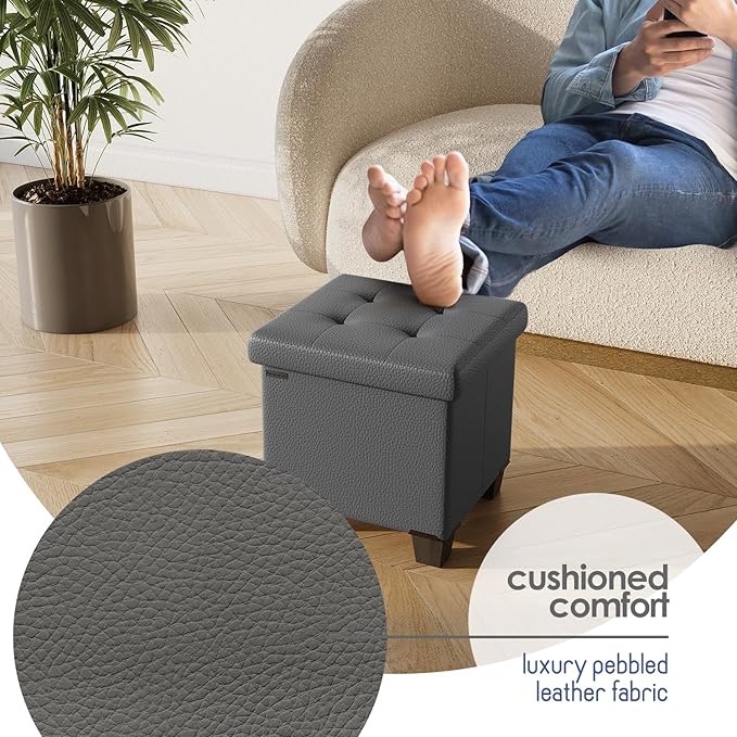 STORAGEBUD Storage Ottoman Cube - Image 8