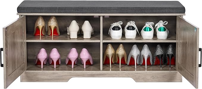 2-Tier Storage Bench, Shoe Bench - Image 5