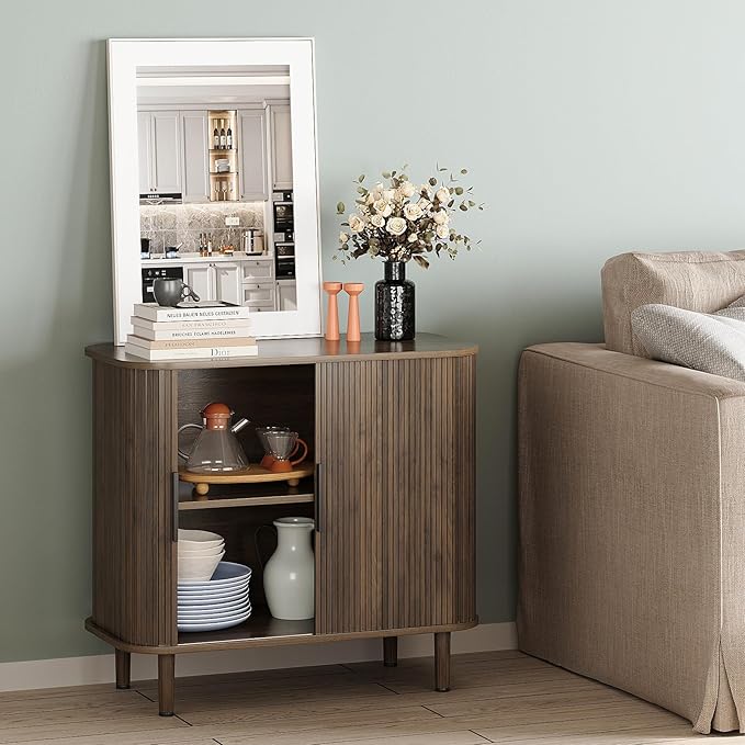 31.5" Sideboard Buffet Cabinet - Image 6