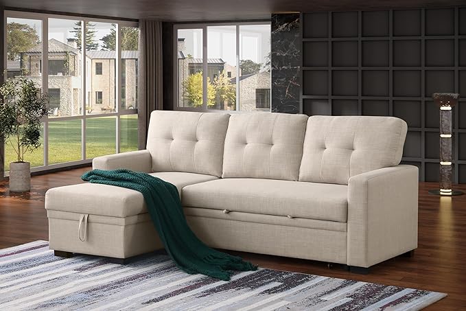 Devion Furniture Philly 4-in-1 Convertible L Shaped Couch - Image 5
