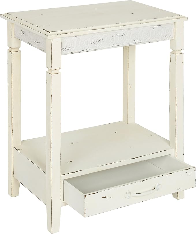 Kate and Laurel Idabelle Wood Side Table - Image 5